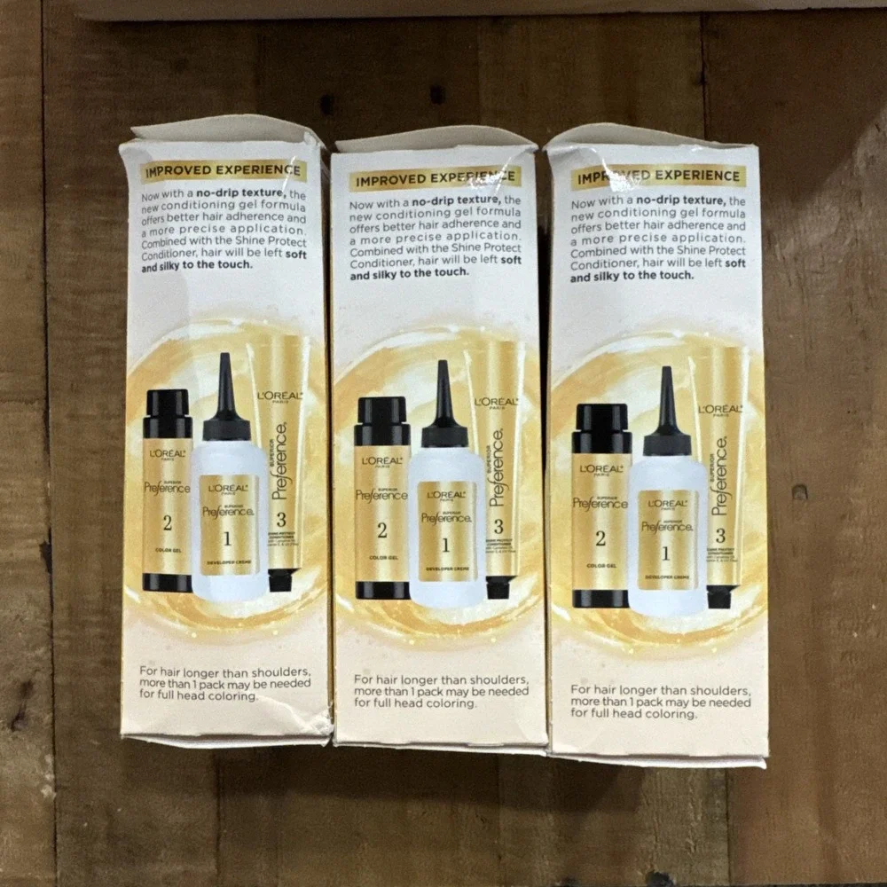 3 Pack L'Oréal Paris Superior Preference 9 Natural Blonde